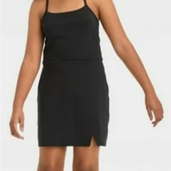 Art Class Tennis Skort Dress with Blue Knit Crop Sweater Target Girls L 10/12 - Picture 3 of 12